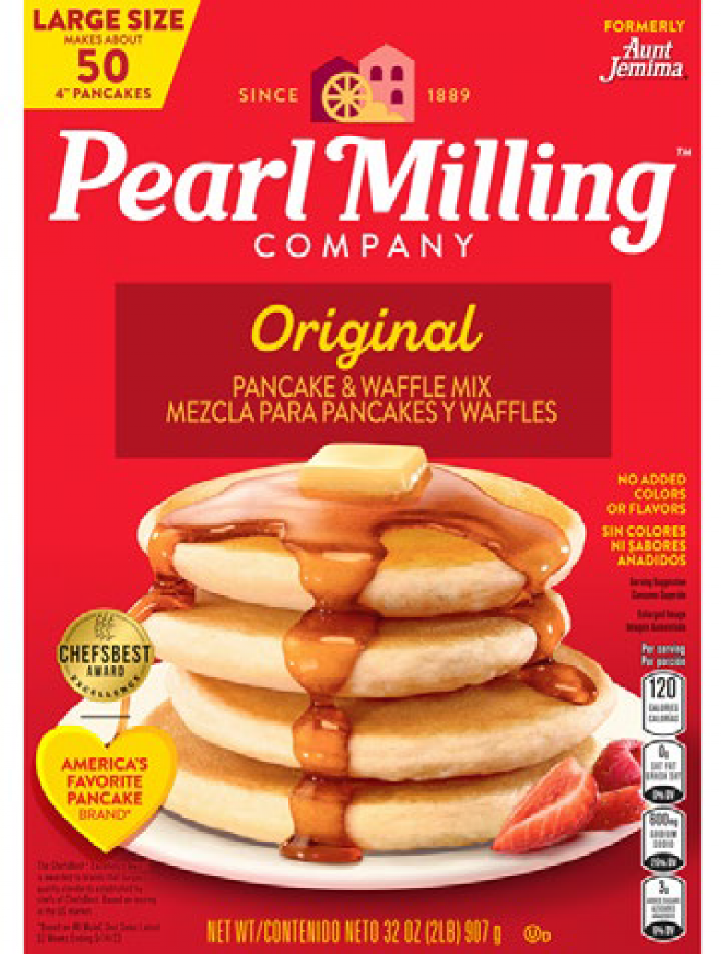 Undeclared Milk – Pearly Milling Company – Pancake and Waffle Mix
